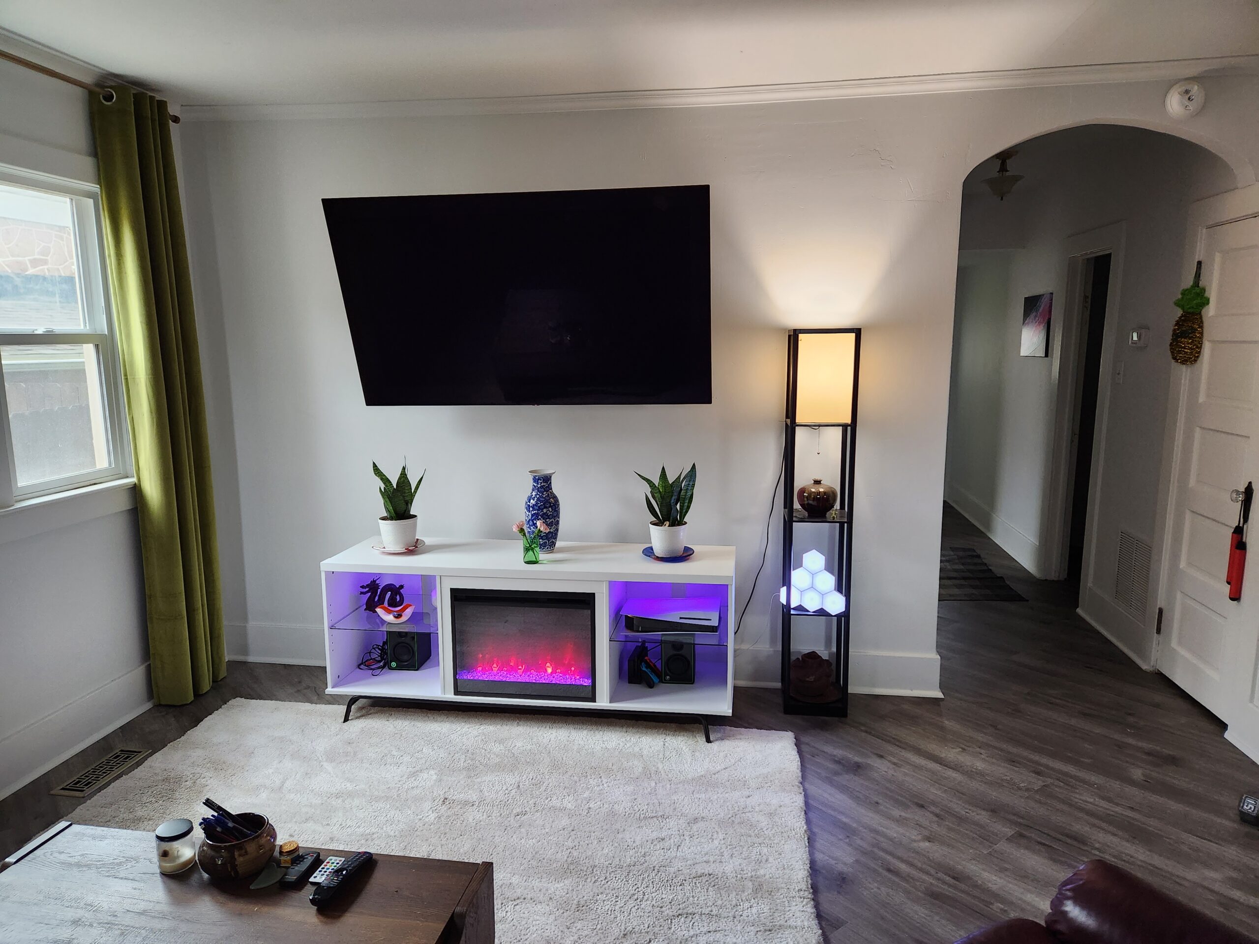living room hallway new